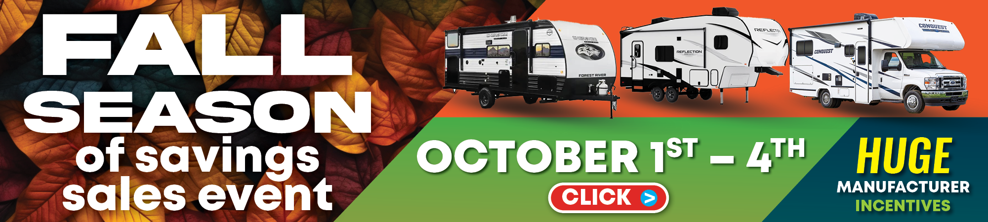 Fall Season of Savings